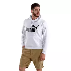 Blusa Moletom Puma Clássico com Capuz
