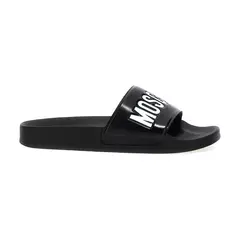 Chinelo Masculino Slide com Estampa Moschino