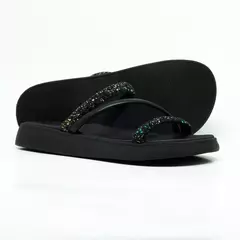 Sandália Feminina Papete Moleca Glitter - comprar online
