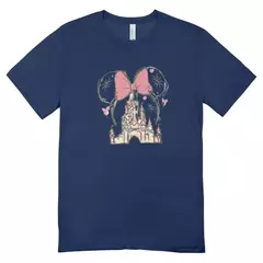 Camisa Feminina Baby Look Minnie Castle na internet