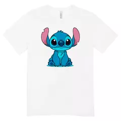 Camisa Feminina Baby Look Stitch Sitting na internet