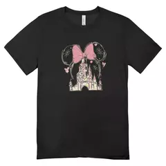 Camisa Feminina Baby Look Minnie Castle
