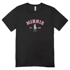 Camisa Feminina Baby Look Minnie