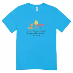 Camisa Feminina Baby Look Frase Do Pequeno Príncipe na internet