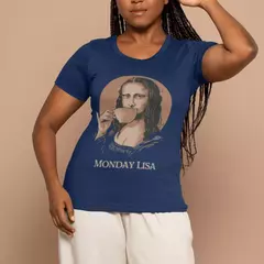 Camisa Feminina Baby Look Monday Lisa - loja online