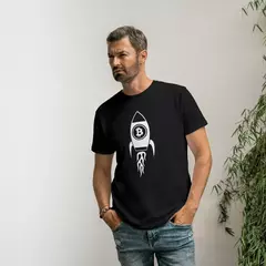Camisa Bitcoin Rocket - Loja Urban Style