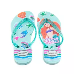 Imagem do Kit Menina Tênis Infantil All Star + Chinelo Infantil Personagens