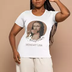 Camisa Feminina Baby Look Monday Lisa