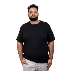 Camiseta Plus Size Masculina Lisa Algodão - Loja Urban Style