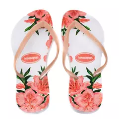 Chinelo Havaianas Feminino com Estampa de Flores Confortável