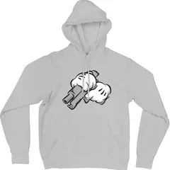 Blusa Moletom Gloves And Gun Com Capuz - comprar online