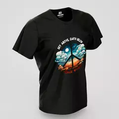 Imagem do Camisa Masculina Paz e Amor