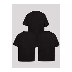 Imagem do Kit 3 Camisetas Masculina Sortidas 100% Algodão Premium
