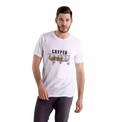 Camisa Cryptocurrency Crypto na internet