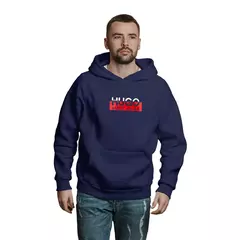 Blusa Moletom Hugo Boss Com Capuz Premium
