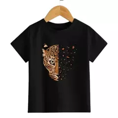 Camisa Feminina Baby Look Onça Estilosa - comprar online