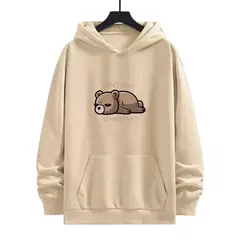 Blusa Moletom Urso Hibernando na internet