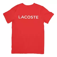Camisa Lacoste Logo Writing - loja online