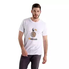 Camisa Bitcoin On The Moon - Loja Urban Style