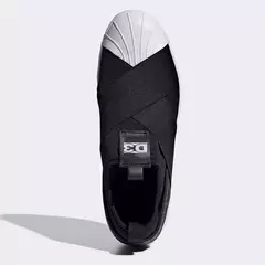 Tênis Feminino Slip-On Elástico Preto - loja online