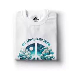 Camisa Masculina Paz e Amor - Loja Urban Style