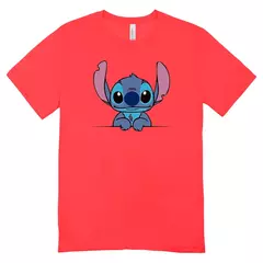 Camisa Feminina Baby Look Cute Stitch na internet