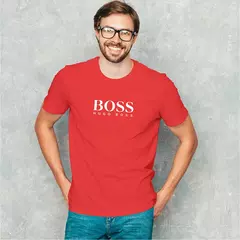 Camisa Hugo Boss Logo Writing na internet