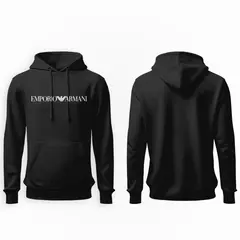 Blusa Moletom Emporio Armani com Capuz