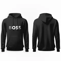Blusa Moletom Hugo Boss Big Logo com Capuz