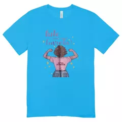 Camisa Feminina Baby Look Lute Como Uma Garota - loja online