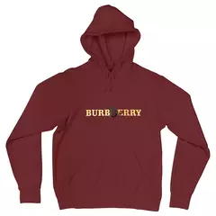 Blusa Moletom Burberry Golden Com Capuz Premium na internet
