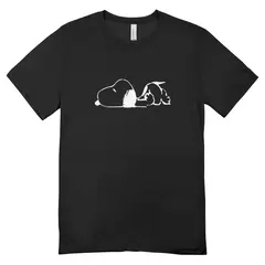 Camisa Feminina Baby Look Soneca do Snoopy