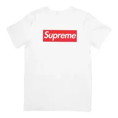 Camisa Supreme Box Logo na internet