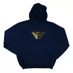 Blusa Moletom Empório Armani EA7 Com Capuz Premium na internet