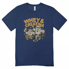 Camisa Feminina Baby Look Whey e Creatina na internet