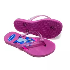 Chinelo Infantil Menina Havaianas Stitch na internet