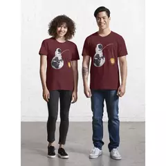 Camisa Bitcoin Astronaut na internet