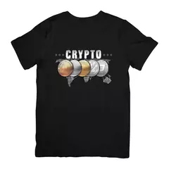 Camisa Cryptocurrency Crypto - loja online