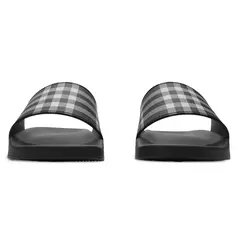 Chinelo Masculino Slide Burberry Xadrez - comprar online
