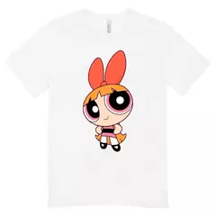 Camisa Feminina Baby Look Florzinha