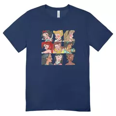 Camisa Feminina Baby Look Princesas das Disney na internet