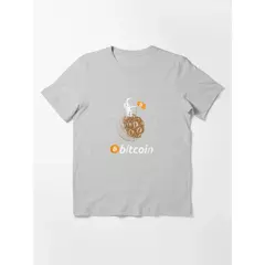 Camisa Bitcoin On The Moon - loja online