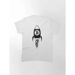 Camisa Bitcoin Rocket