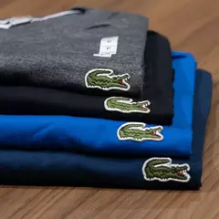 Camiseta Lacoste Básica Peruana - loja online