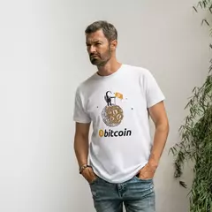 Camisa Bitcoin On The Moon