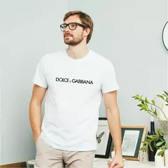 Camisa Dolce & Gabbana Logo Writing na internet