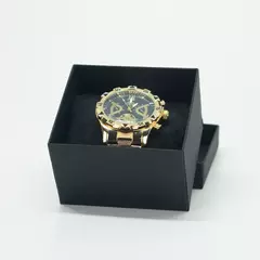 Relógio Masculino Dourado na internet