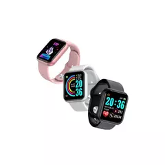 Relógio Smartwatch Inteligente Bluetooth Preto - comprar online