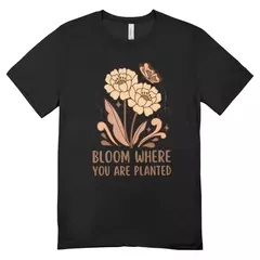 Camisa Feminina Baby Look Essência que Floresce