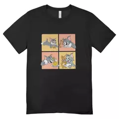 Camisa Feminina Baby Look Tom & Jerry Vibes